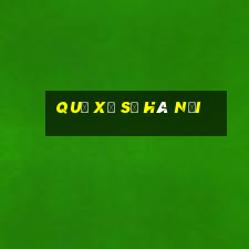 quả xổ số hà nội