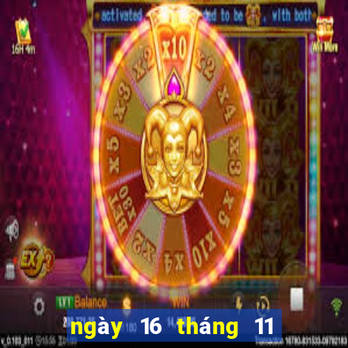 ngày 16 tháng 11 xổ số an giang