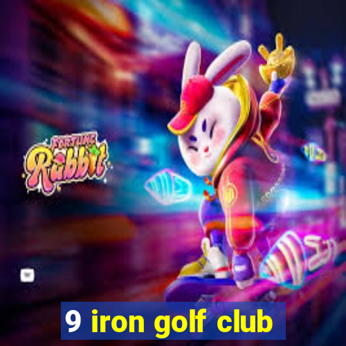 9 iron golf club