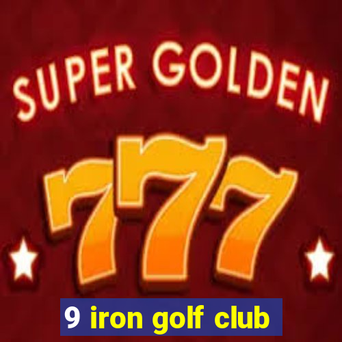 9 iron golf club