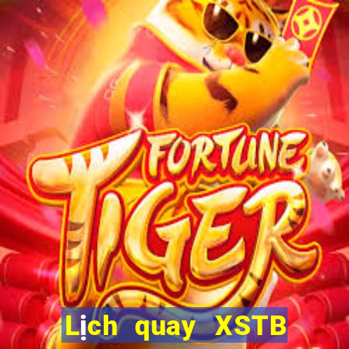 Lịch quay XSTB Chủ Nhật