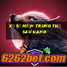 xổ số miền trung thứ sáu hàng