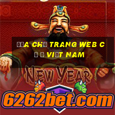 Địa chỉ trang web cũ ở Việt nam