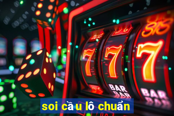 soi cầu lô chuẩn