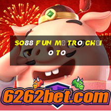 So88 Fun Mở Trò Chơi Ô Tô