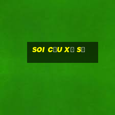 soi cầu xổ số