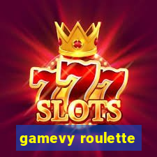 gamevy roulette