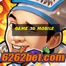 game 3d mobile