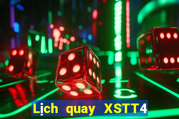 Lịch quay XSTT4 ngày 28