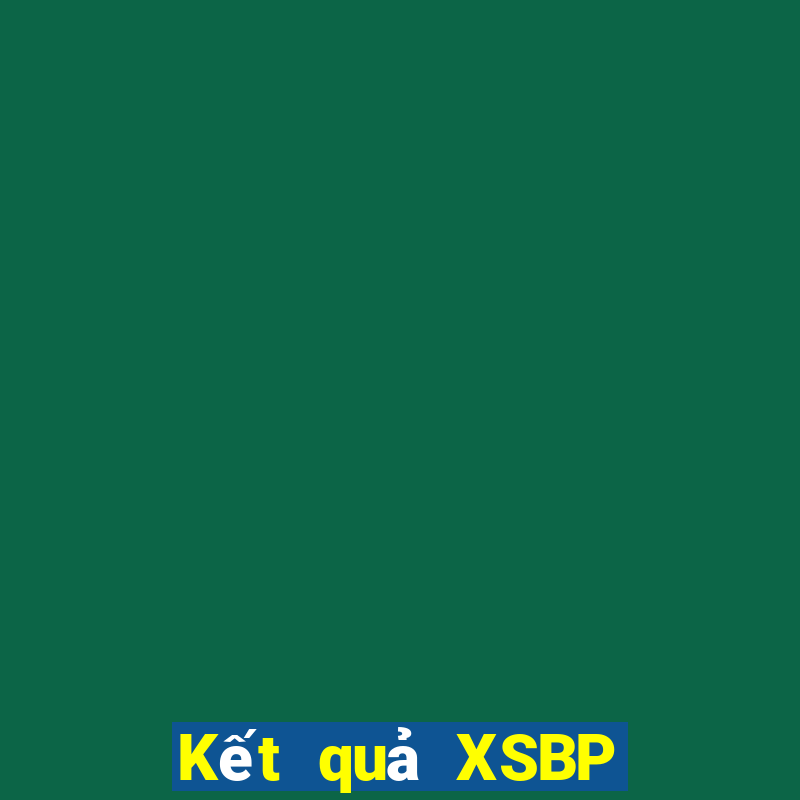 Kết quả XSBP ngày thứ năm