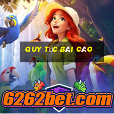 quy tắc bài cào