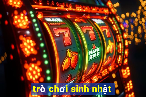 trò chơi sinh nhật