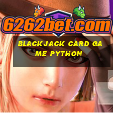 blackjack card game python