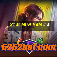 xổ số miền nam 4 5