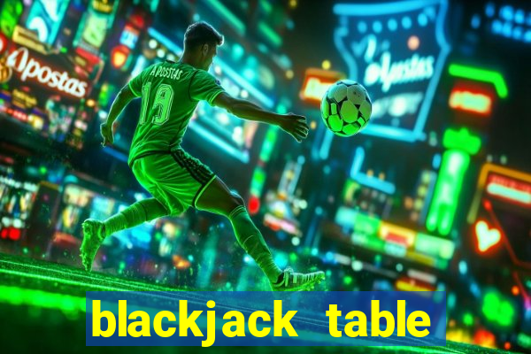 blackjack table board game