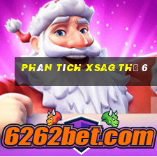 Phân tích XSAG Thứ 6