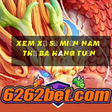 xem xổ số miền nam thứ ba hàng tuần