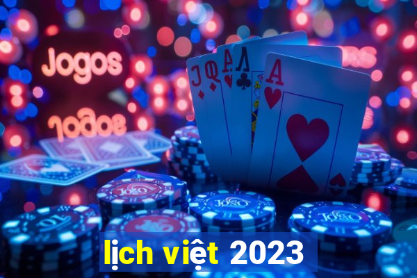 lịch việt 2023