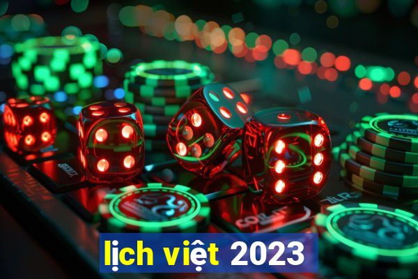 lịch việt 2023