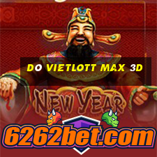 dò vietlott max 3d