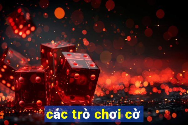 các trò chơi cờ