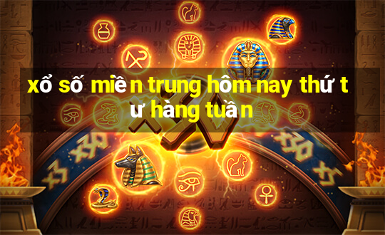 xổ số miền trung hôm nay thứ tư hàng tuần