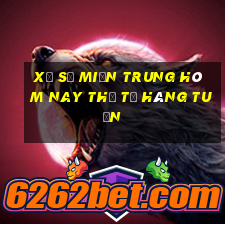 xổ số miền trung hôm nay thứ tư hàng tuần