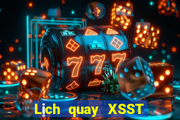 Lịch quay XSST ngày thứ năm