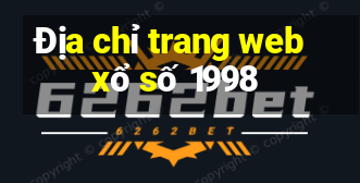 Địa chỉ trang web xổ số 1998