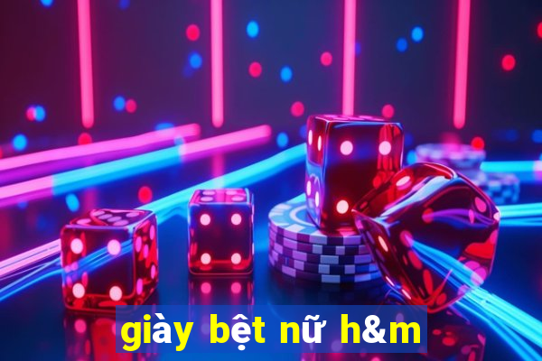 giày bệt nữ h&m