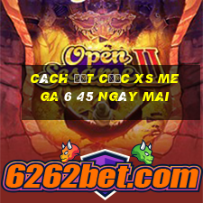 Cách đặt cược XS Mega 6 45 ngày mai