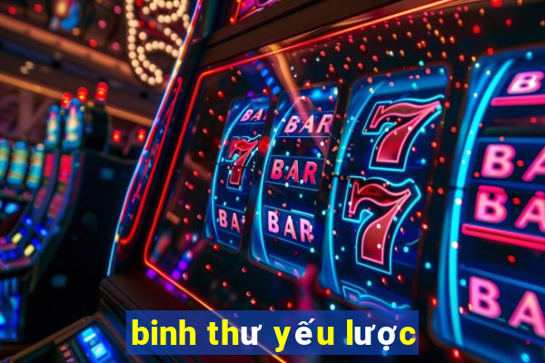 binh thư yếu lược