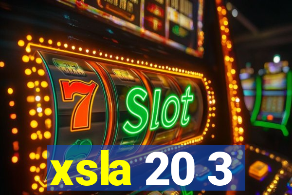 xsla 20 3