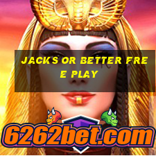 jacks or better free play