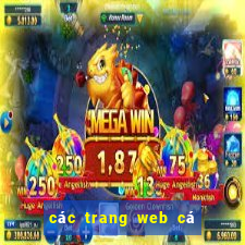 các trang web cá cược bóng đá uy tín