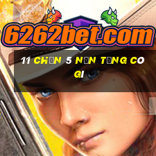 11 Chọn 5 nền tảng có gì