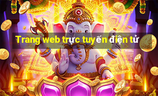 Trang web trực tuyến điện tử