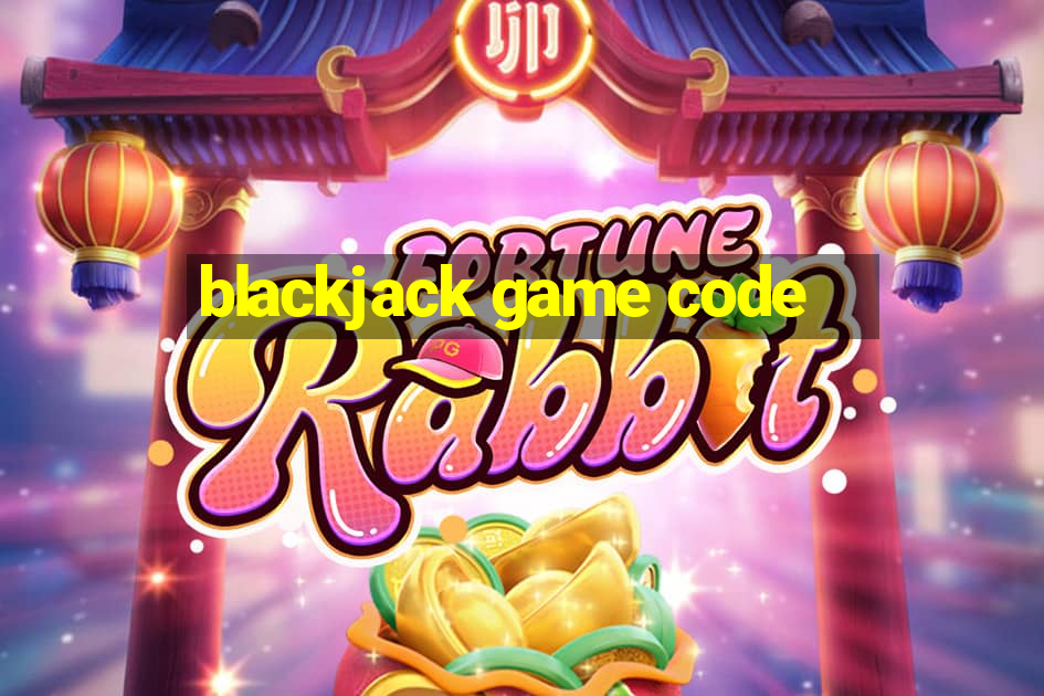 blackjack game code