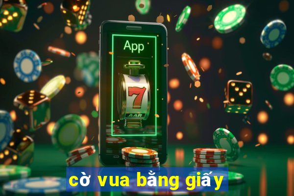 cờ vua bằng giấy