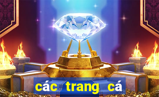 các trang cá độ online uy tín