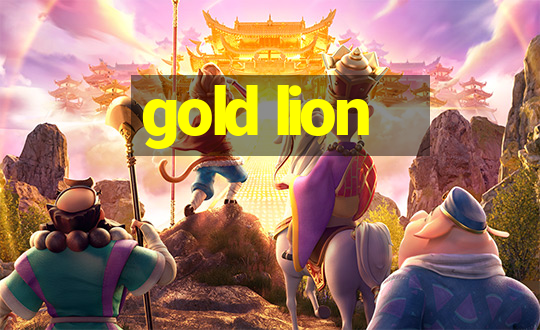 gold lion