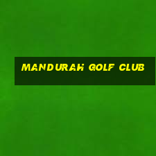 mandurah golf club