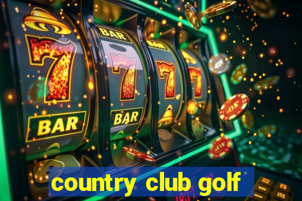 country club golf