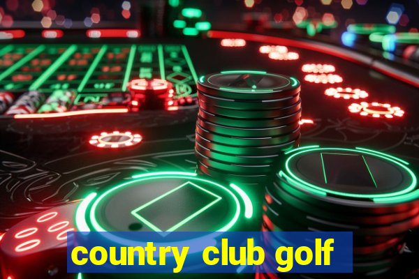 country club golf