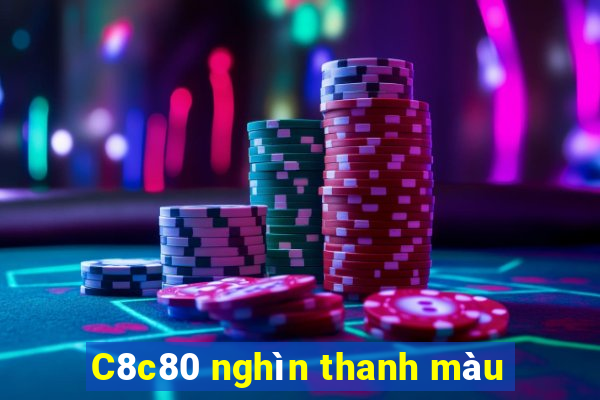 C8c80 nghìn thanh màu