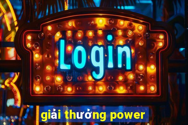 giải thưởng power