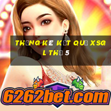 THỐNG KÊ KẾT QUẢ XSGL Thứ 5