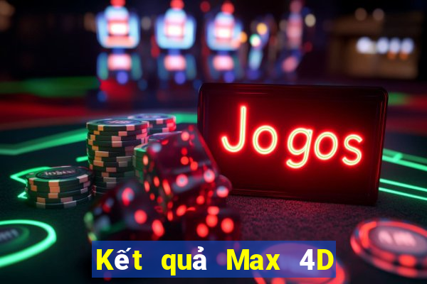 Kết quả Max 4D thứ tư