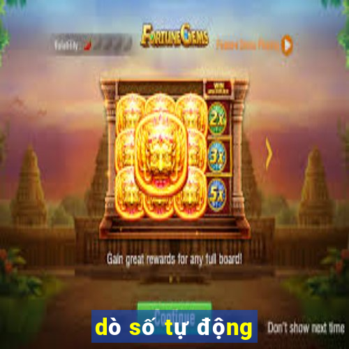 dò số tự động