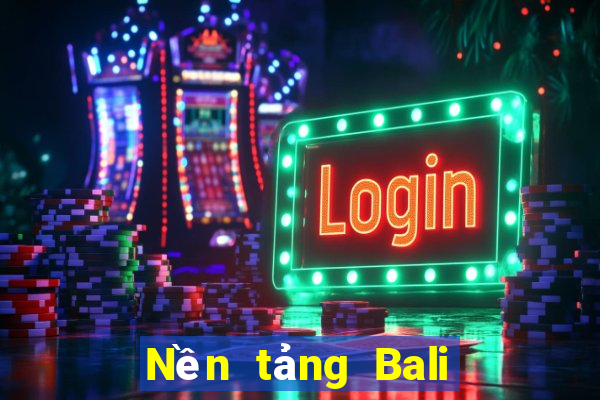 Nền tảng Bali chính thức